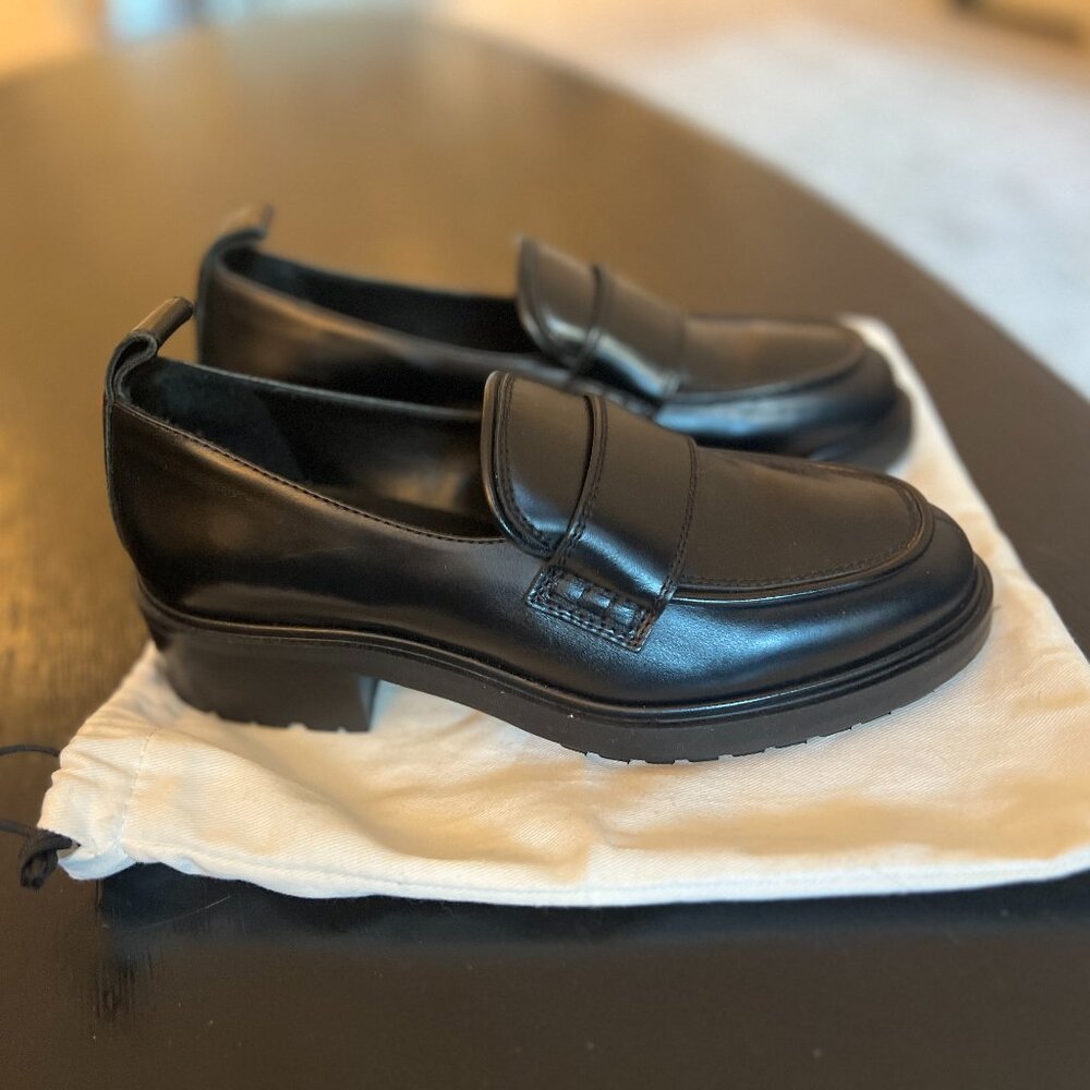 Aeyde Berlin Black Leather Loafer